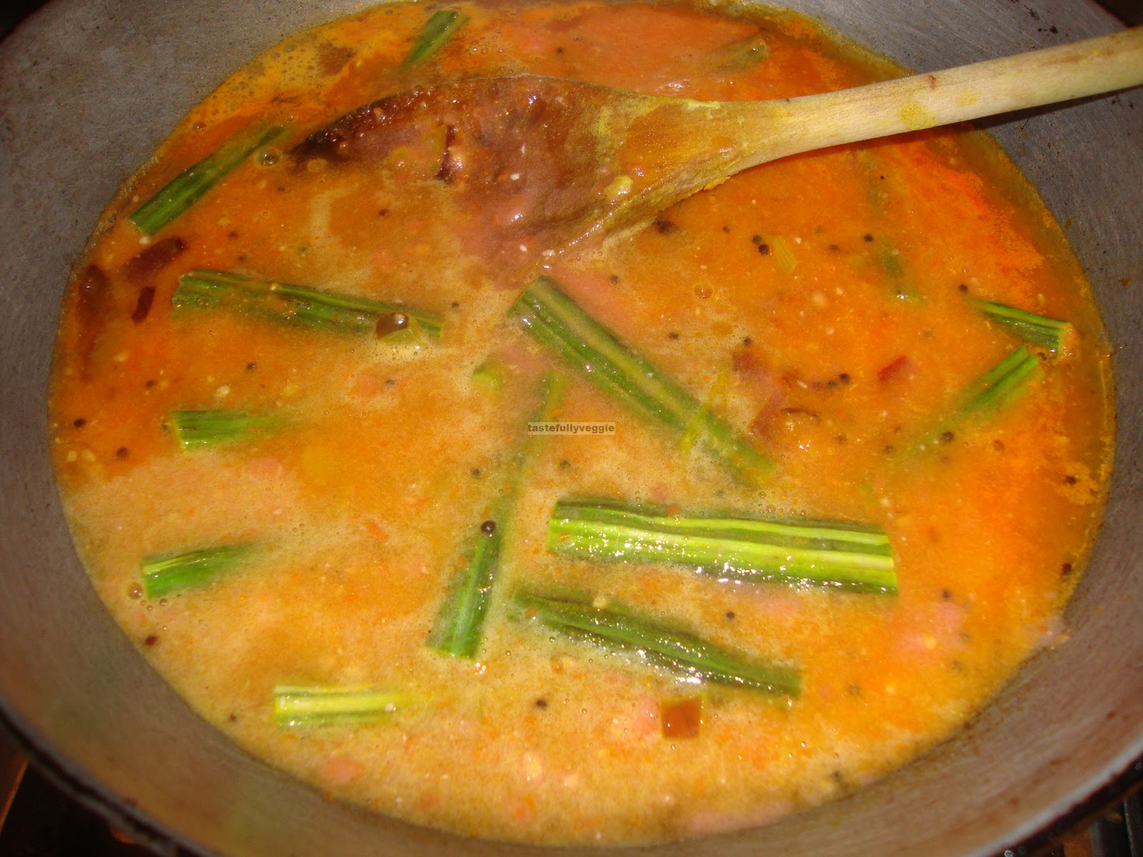 Tastefully Veggie Drumstick Chops (Murungakai Chops)