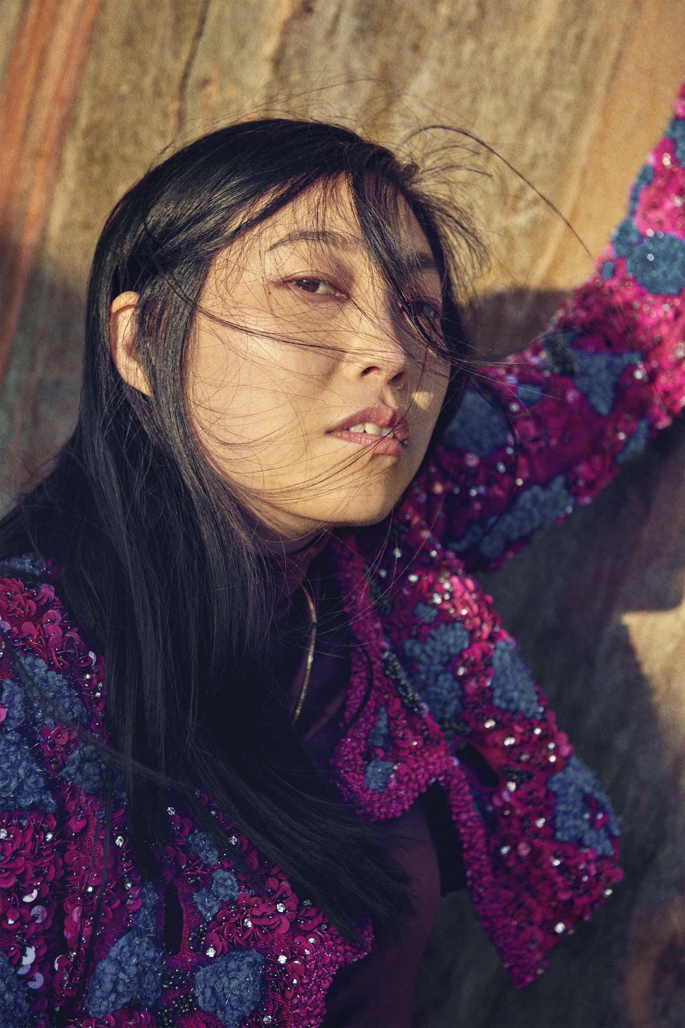 Awkwafina in Harper's Bazaar US February 2021 by Ryan McGinley