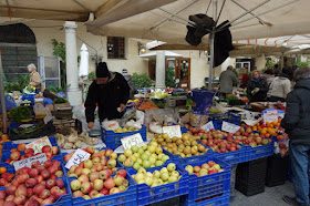 Pescia, Italy, fresh food markets