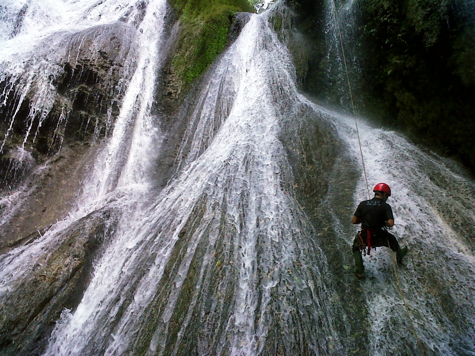 shower climbing sukabumi