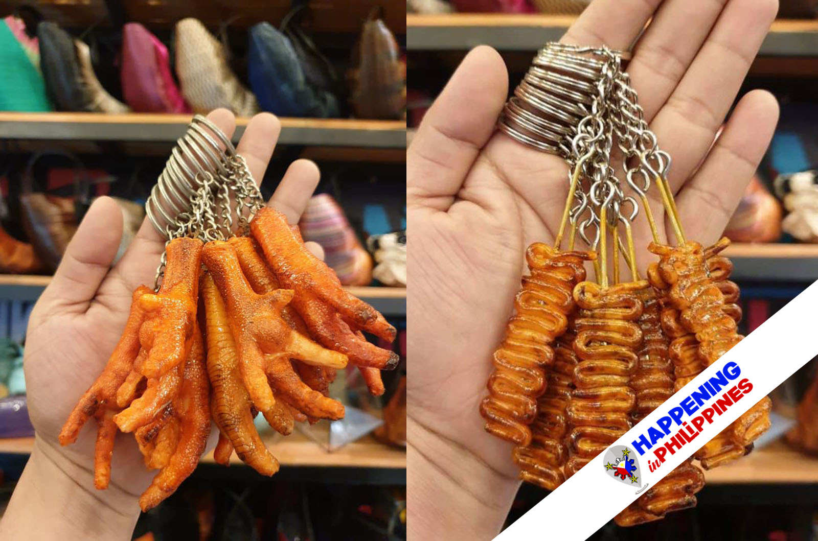 Mga sikat na Pinoy Street Food sa Pilipinas, ginawang Keychain