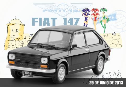 los carros más queridos de colombia, fiat 147 1980, fiat 147 1:43