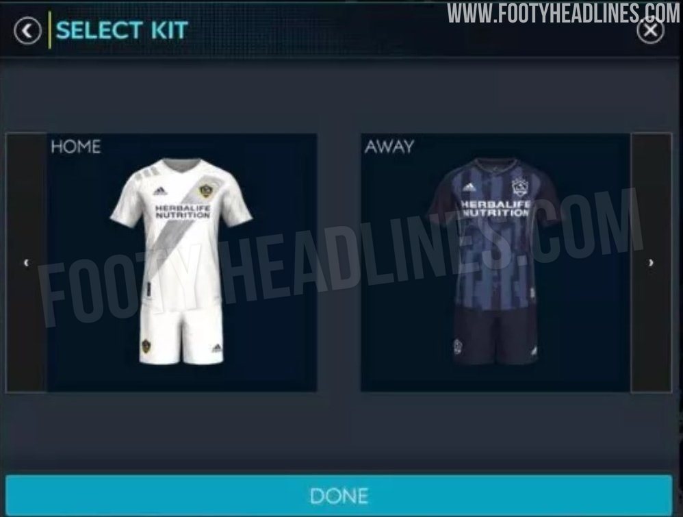 LA Galaxy 2020 Home Kit Leaked Footy Headlines