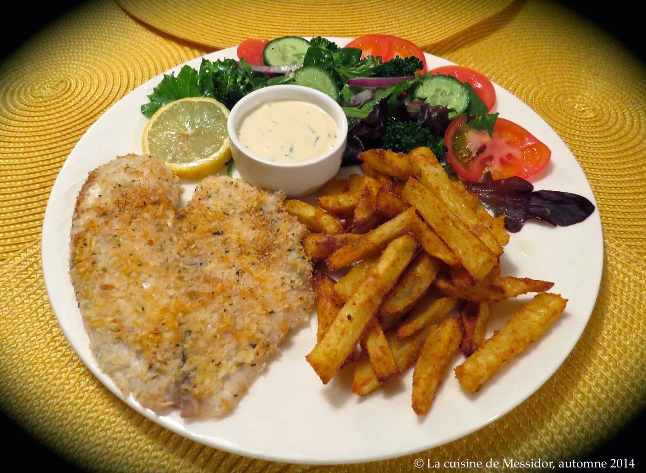 La cuisine de Messidor Filets de tilapia panés au four, version deux La cuisine de Messidor Filets de tilapia panés au four, version deux