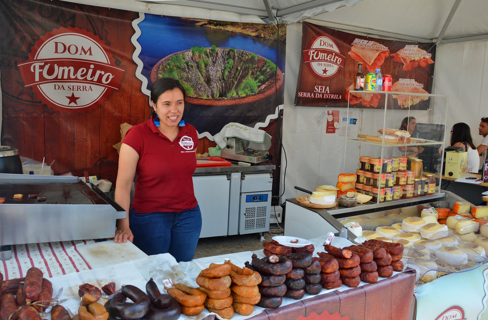 Dom Fumeiro na Feira de Enchidos