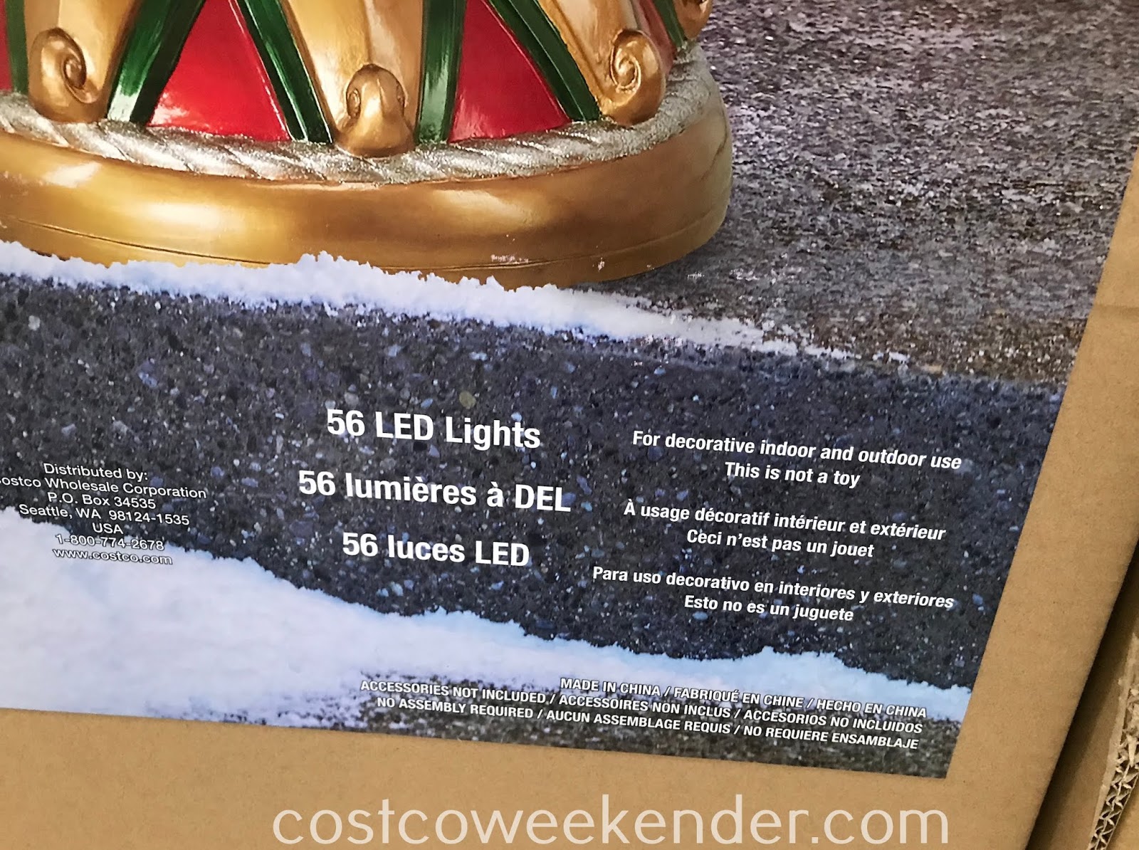 Holiday Ornament Topiary Costco Weekender