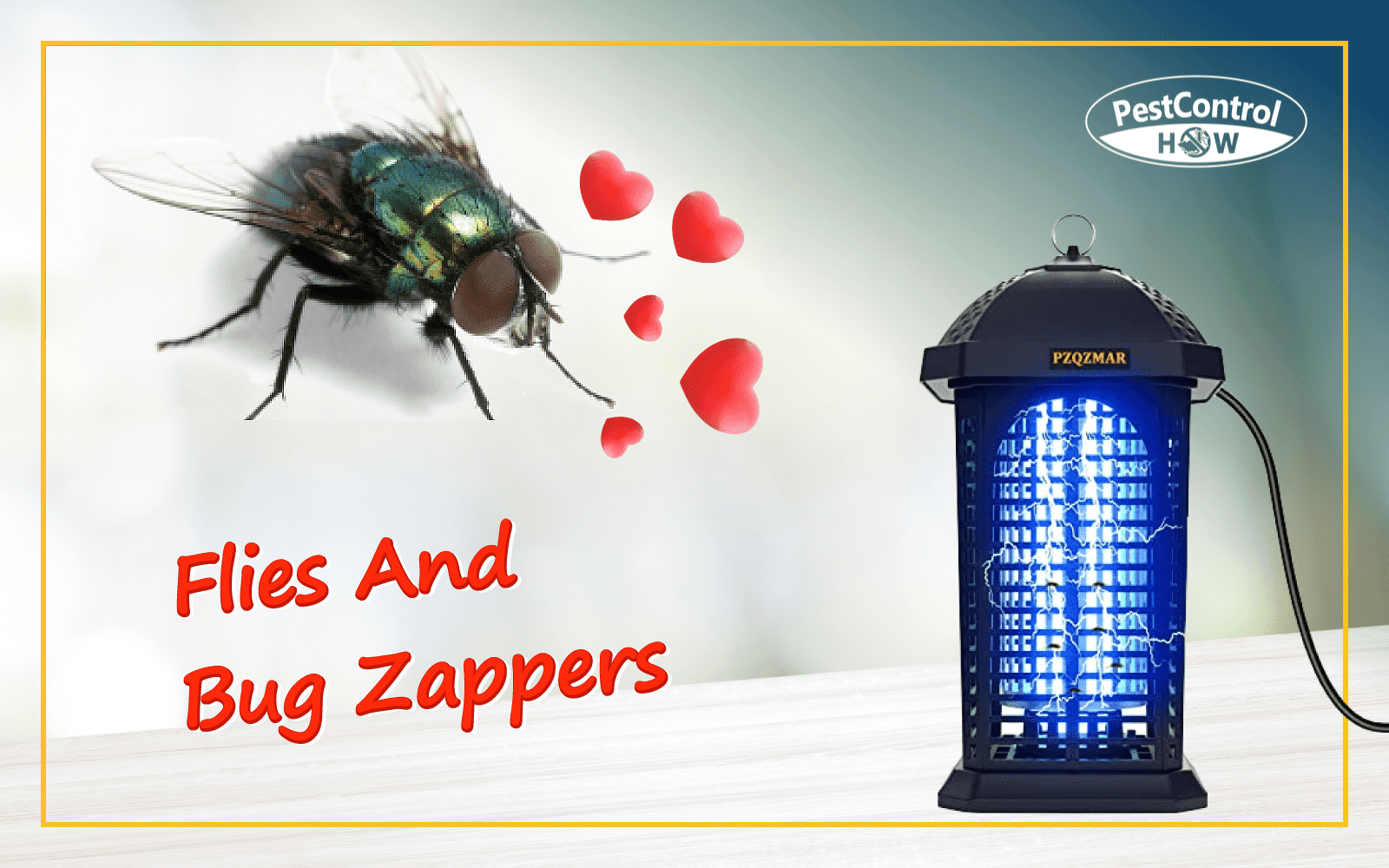 Are flies attracted to bug zappers?