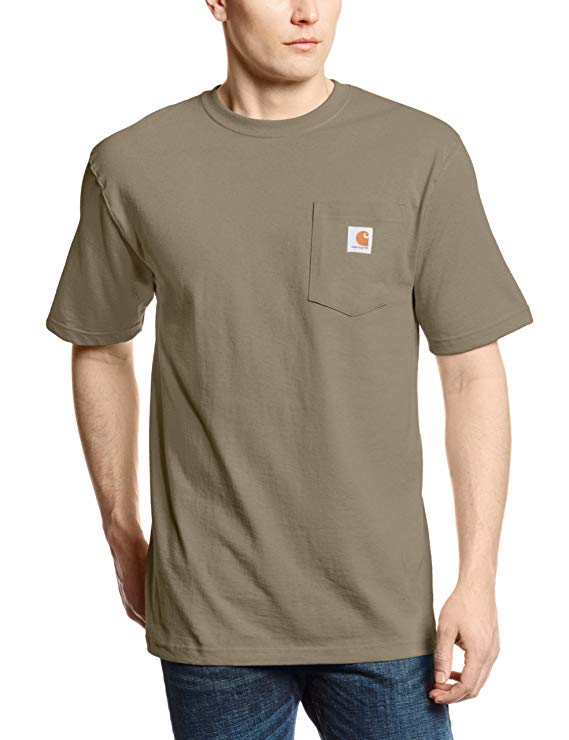 Carhartt T Chirts Carhartt Men's 'K87' Workwear Pocket ShortSleeve TShirt Carhartt t shirt