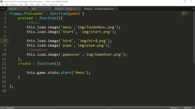 Flappy bird con phaser io html y javascript ~ Programmming