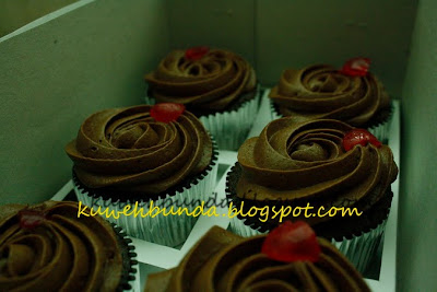 [Pesanan] Choco cupcake with Ganache