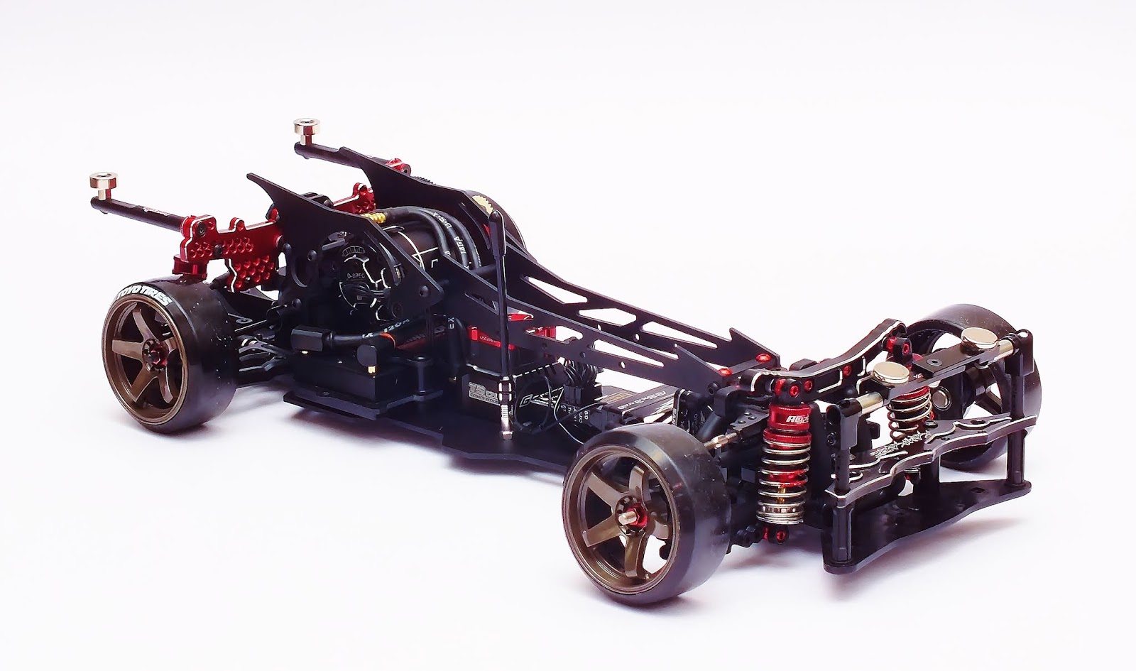 神風ファクトリー/YD-2Z用コンバージョンキット/前後ダンパーステー