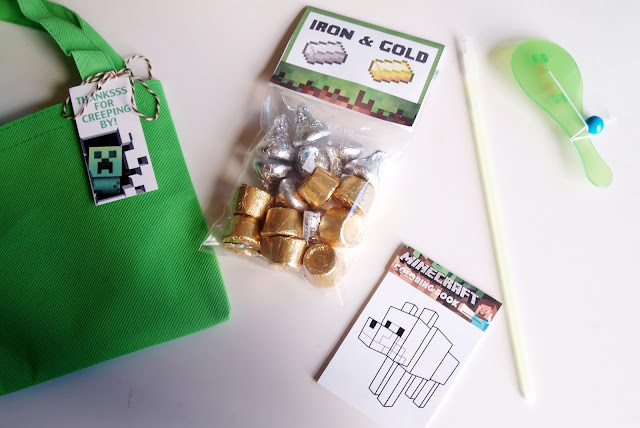 Jessica Kenenske: Minecraft Party {with free printables}