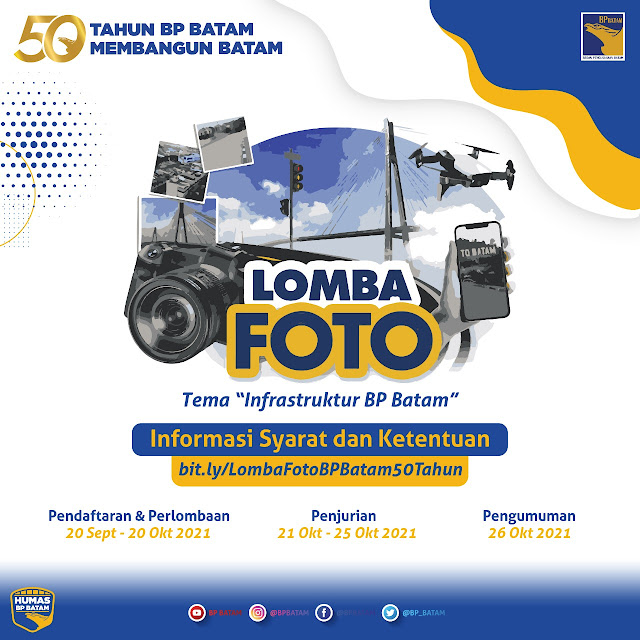 BP Batam Gelar Kompetisi Fotografi Infrastruktur Dalam Rangka Memperingati 50 Tahun Hari Baktinya