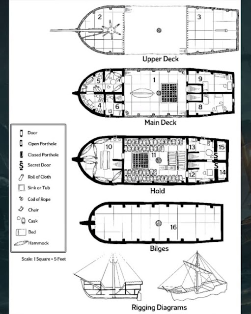 The Ghost Ghosts of Saltmarsh The Ghost Ship 5E