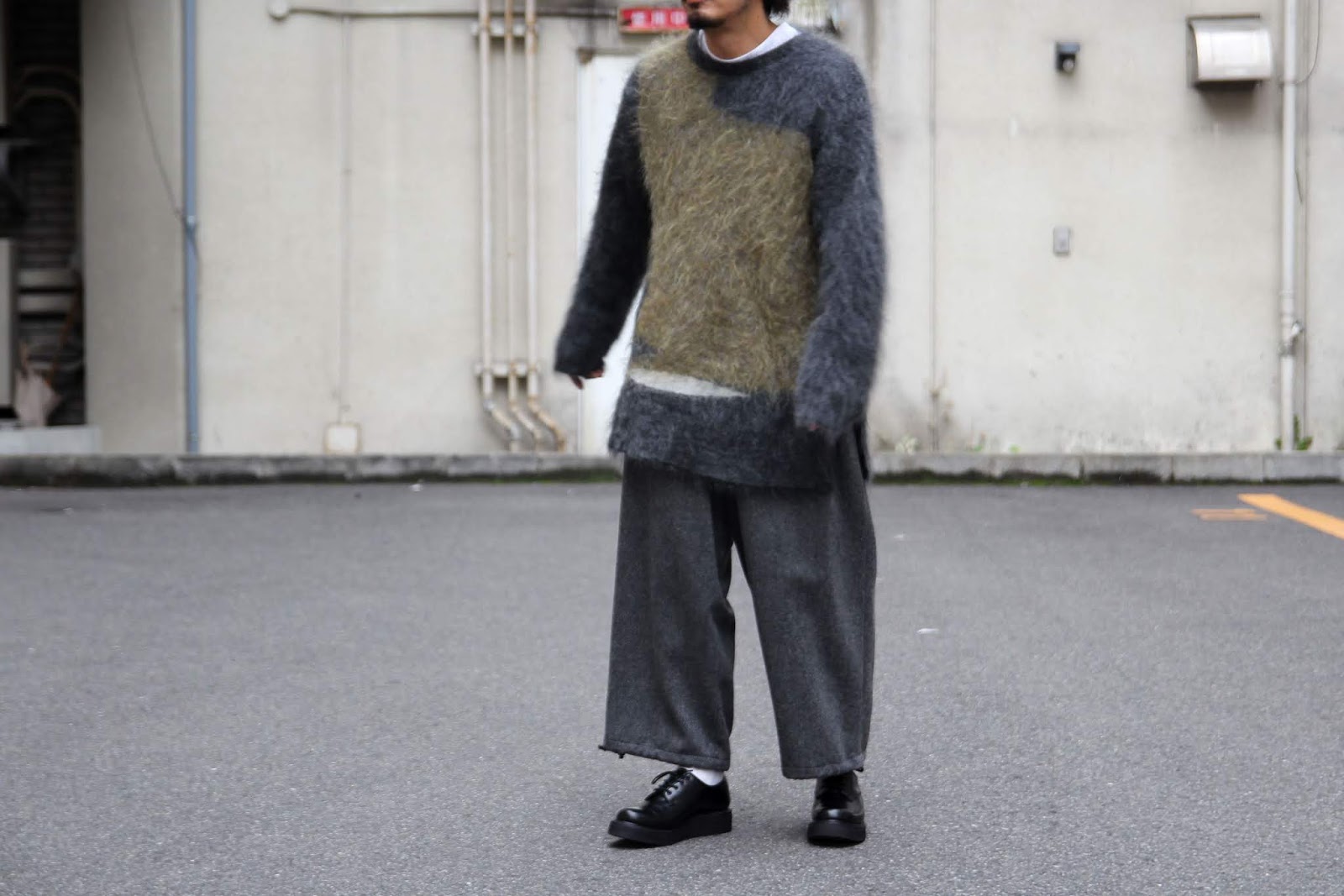 国産原料100% Yohji Yamamoto pour homme スウェット スウェットニット