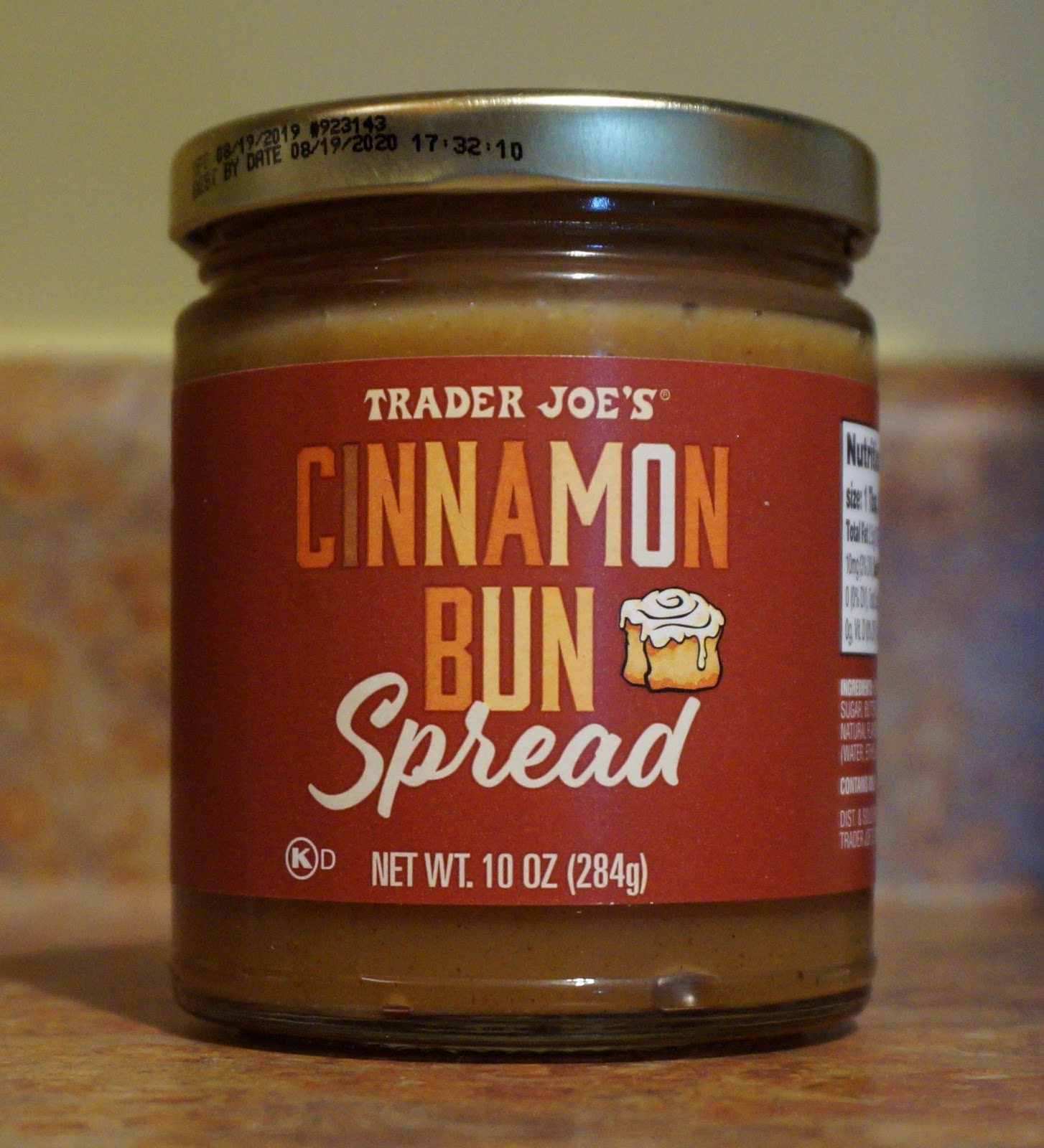 Exploring Trader Joe's Trader Joe's Cinnamon Bun Spread