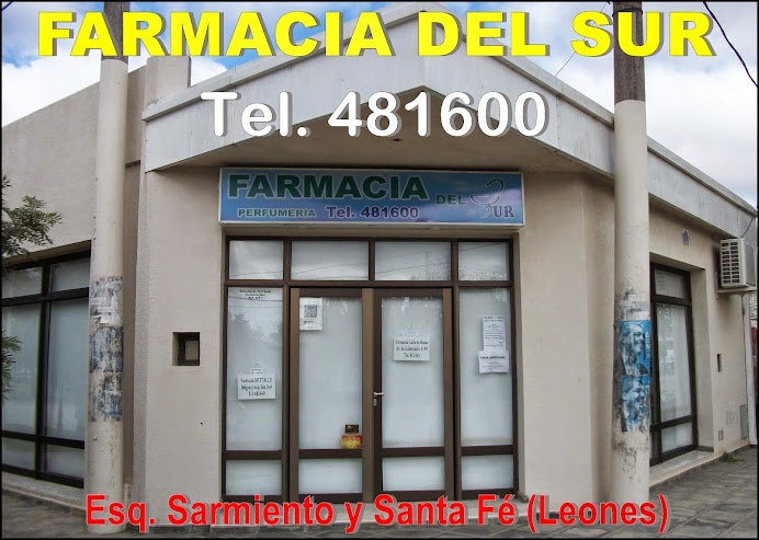 ESPACIO PUBLICITARIO: FARMACIA DEL SUR