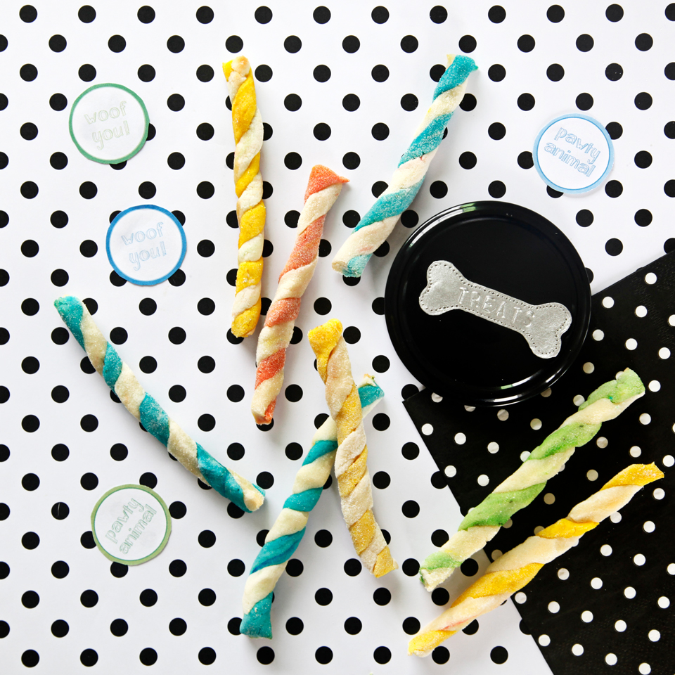 Dalmatian DIY How to Make DogFriendly Edible Birthday Candles