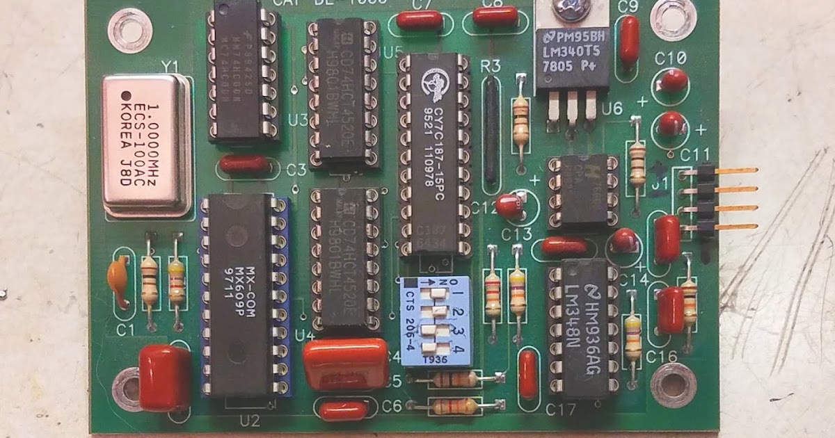 KA7OEI's blog Fixing the CAT Systems DL1000 and AD1000 repeater