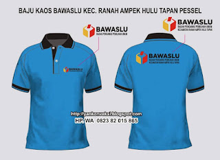 BAJU KAOS BAWASLU