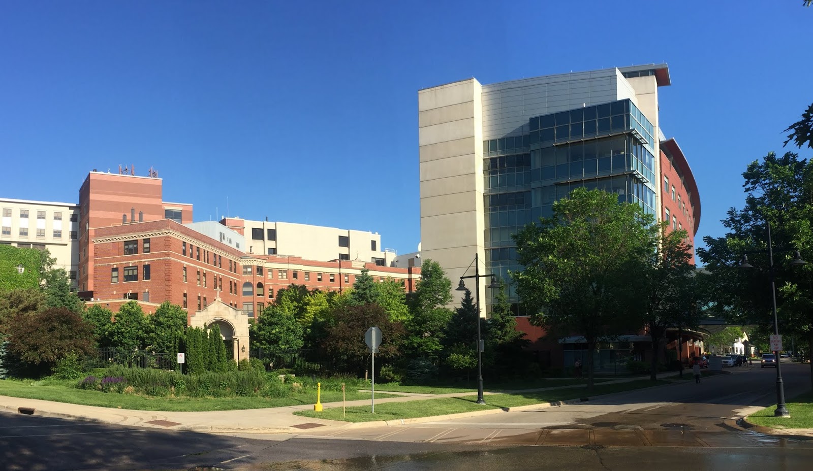 Retiring Guy's Digest Then and Now St. Mary's Hospital, Madison WI