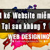 Thiết kế website bán hàng miễn phí đơn giản