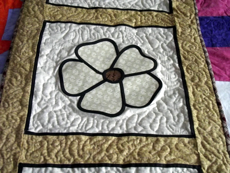 Crafts Stained Glass Window Table Runner