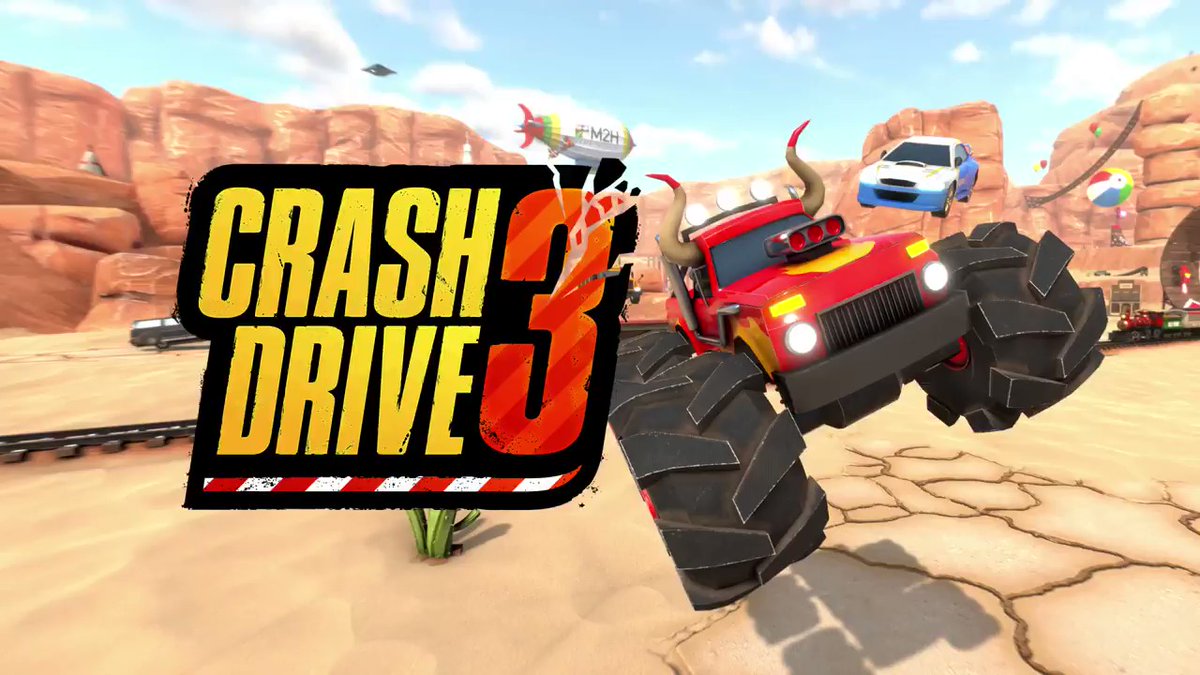Crash Drive 3 races towards July 8 release!