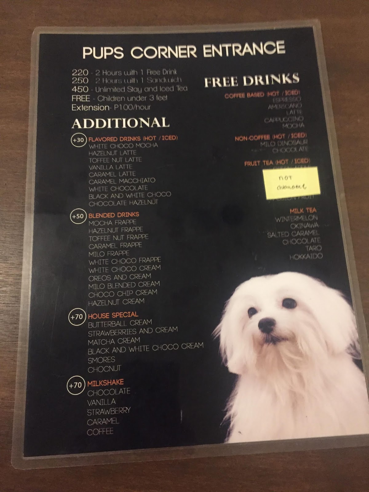 Pups & Cups Dog Cafe