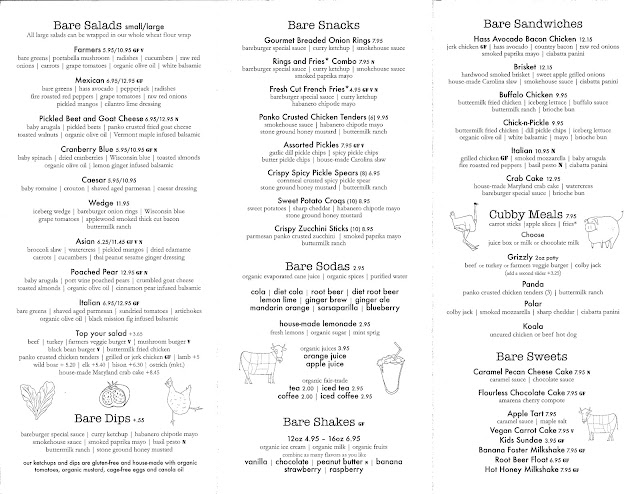 Edge of the City: Bareburger's New Menu