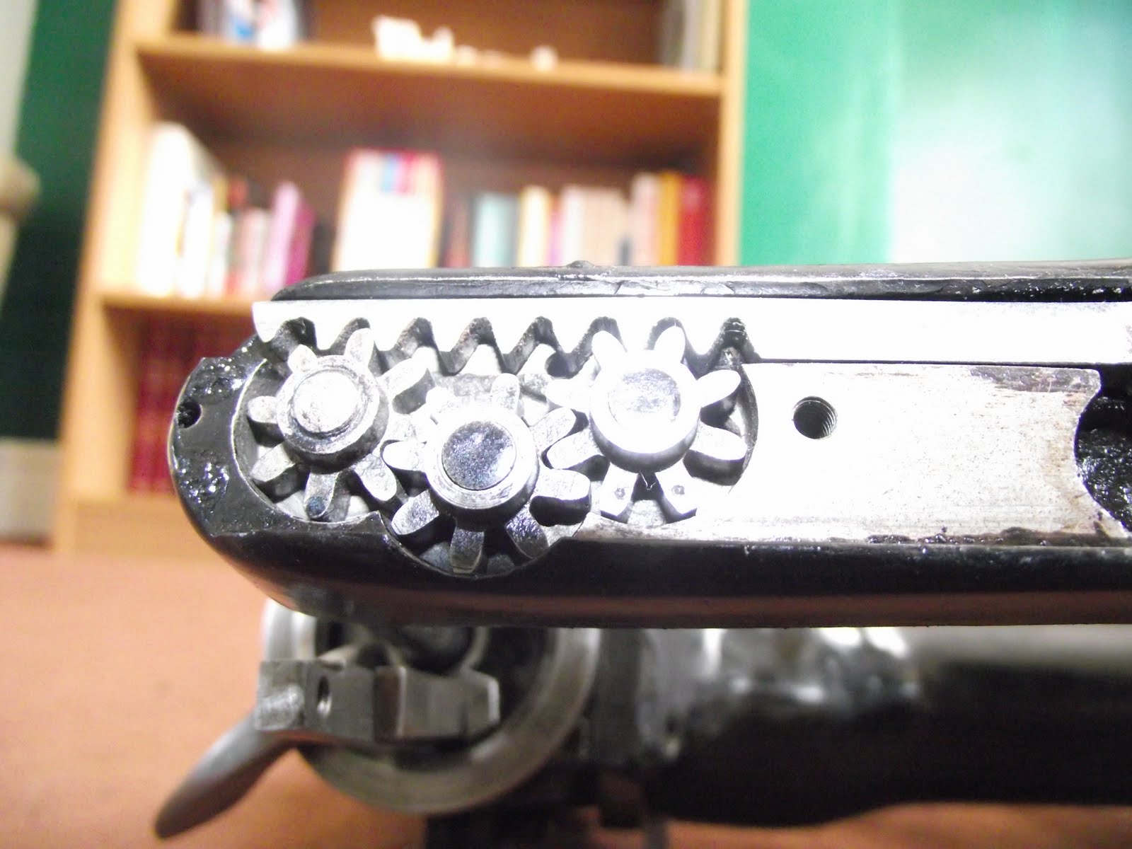 Singer 29K-15 Restoration: Setting the Timing on assembly
