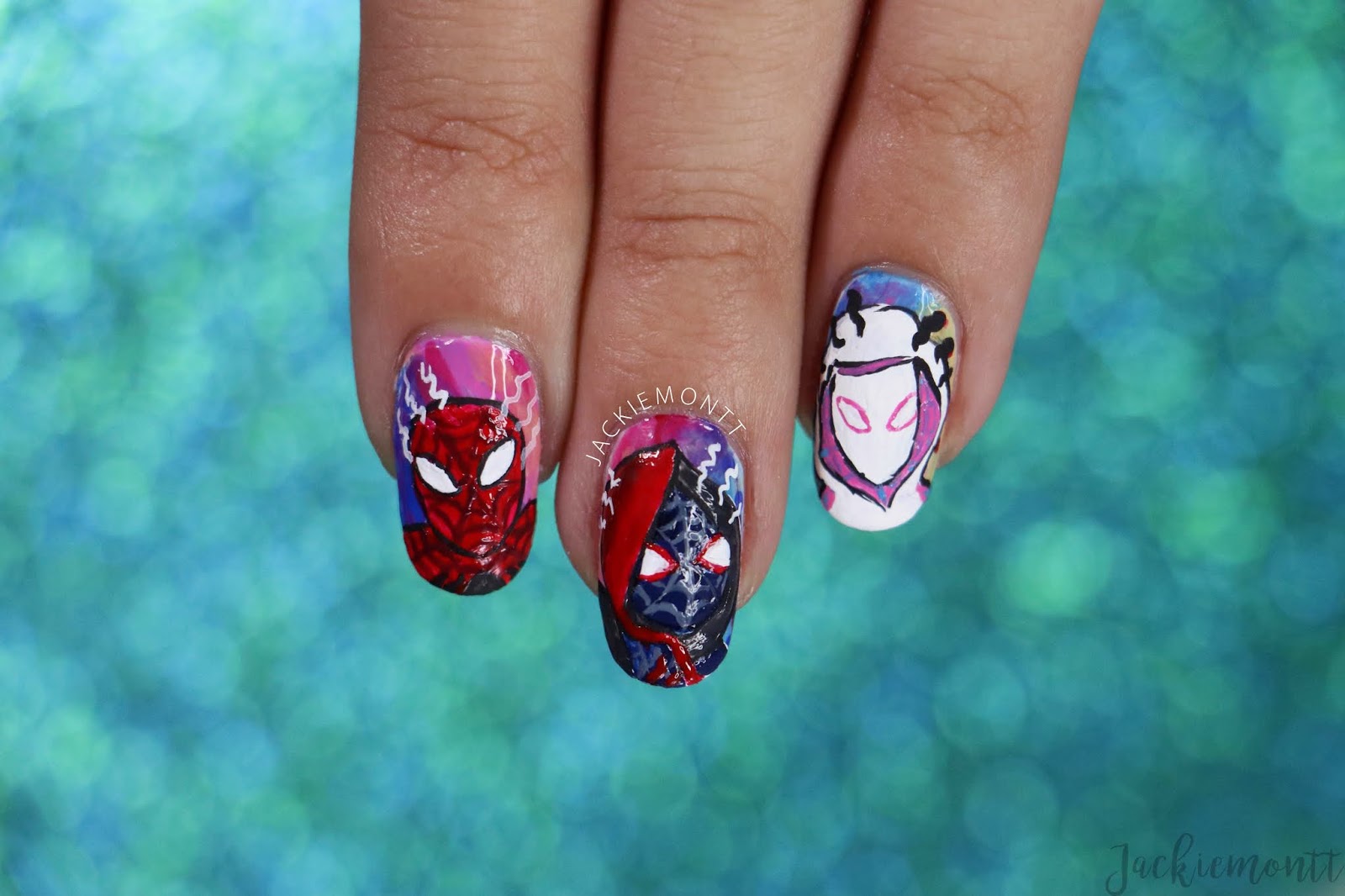 UPDATED] 30 Amazing Spiderman Nail Designs