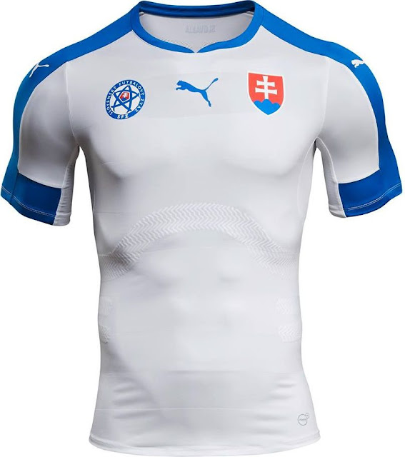 スロバキア代表 EURO 2016 ユニフォーム-ホーム