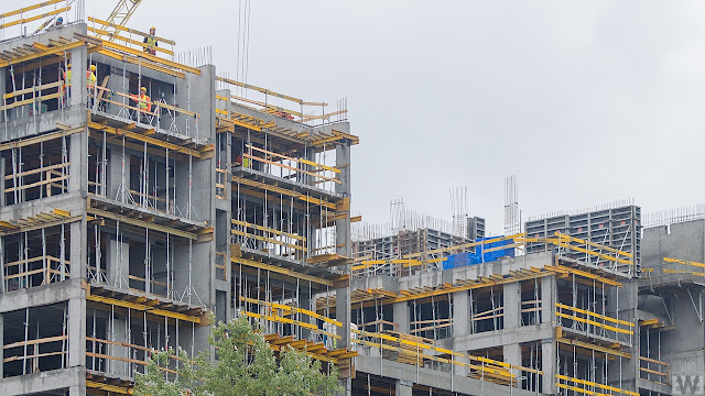 Budowa River Tower Bydgoszcz KWK Construction