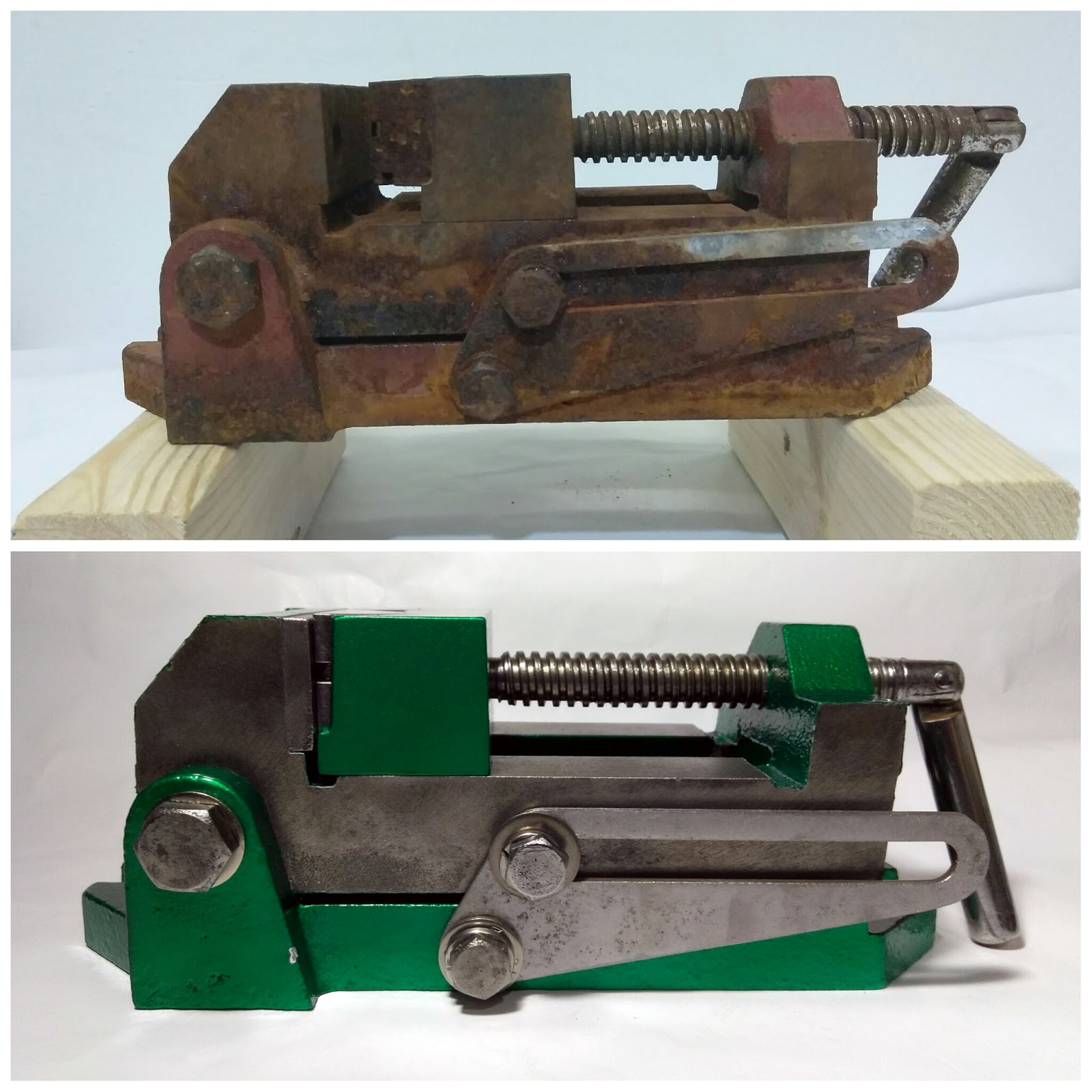 Drill Press Angle Vise Restored