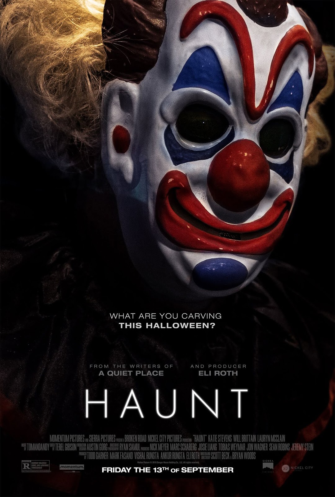 The Horrors of Halloween Five Official HAUNT (2019) Character Posters