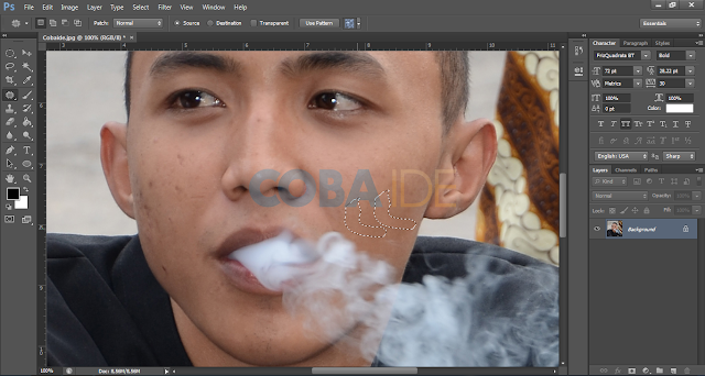 cara menghilangkan jerawat di foto dengan photoshop tutorial menghilangkan jerawat di wajah