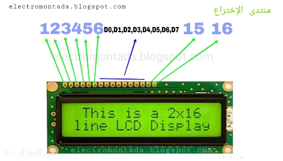 تركيب شاشة العرض LCD وعرض عليها الكتابة LCD Display Crystal Liquid | دورة تعلم برمجة الأردوينو الدرس السادس