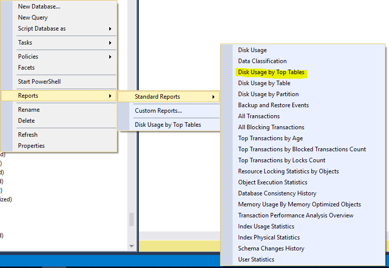 Find the Biggest Table in a Database in SQL Server SQLArena