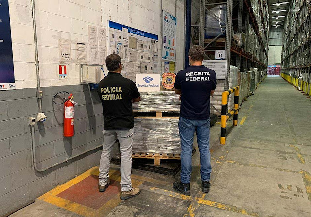 Mangas escondiam 800kg de cocaína no Porto de Salvador