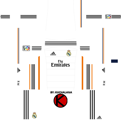 Real Madrid Kits 2013/2014 - Dream League Soccer