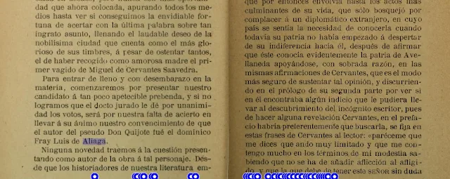 Cervantes y el autor del falso Quijote, Luis Aliaga