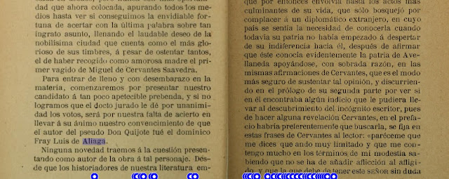 Cervantes y el autor del falso Quijote, Luis Aliaga Cervantes y el autor del falso Quijote, Luis Aliaga