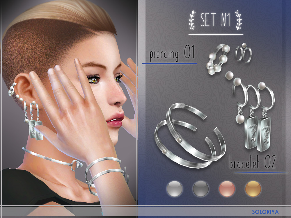 Soloriya Accessories Set N1 Sims 4