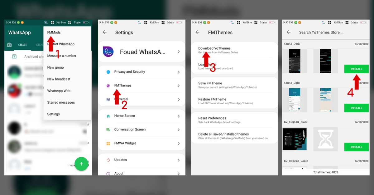 Cara Mengganti Tema WhatsApp di HP Android