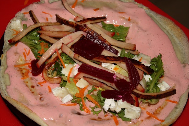  Crepes: vegetal y con carne 