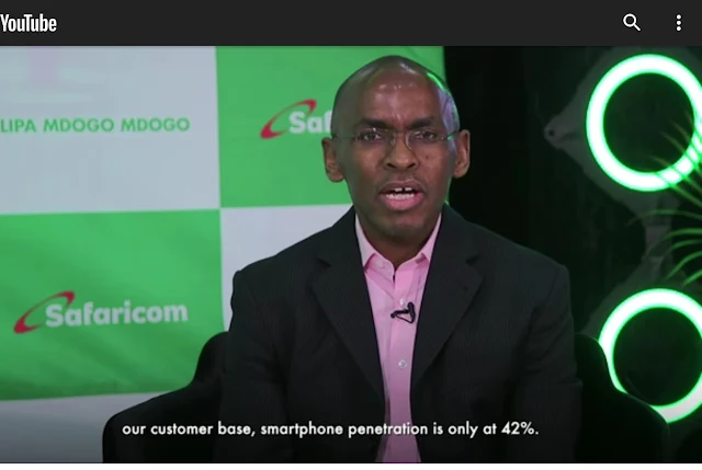 Safaricom PLC CEO Peter Ndegwa 