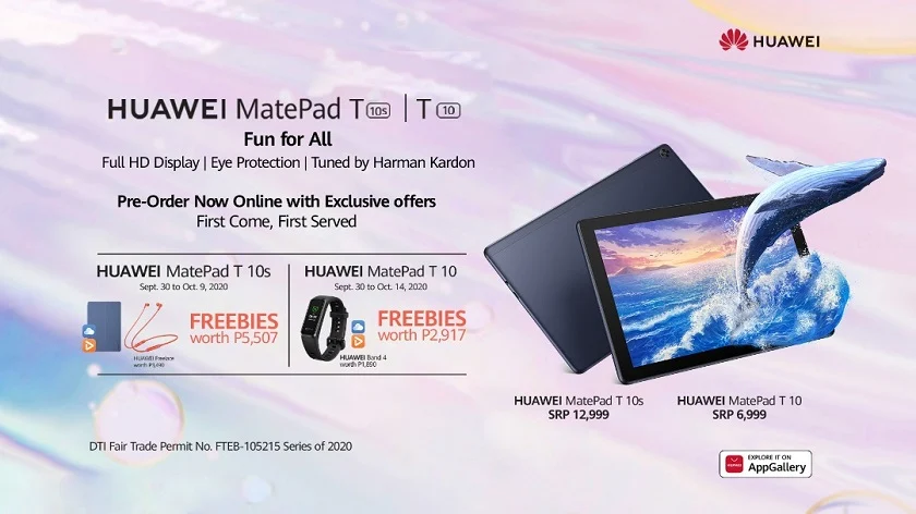 Huawei MatePad T 10s and MatePad T 10 Philippines
