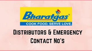 Bharat Gas Agencies in Vikarabad