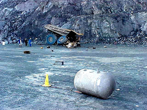 Mining Mayhem: Drive-off Ramp